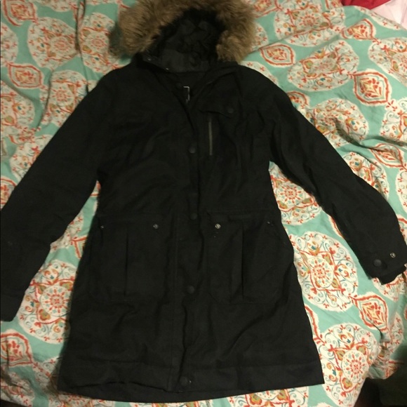 Women’s Winter Coat / Jacket Black - Picture 2 of 2